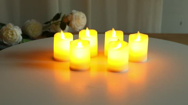 高輝度LEDロウソク “橙色” 高張提灯（60cm以上）に最適、炎の揺らぎと